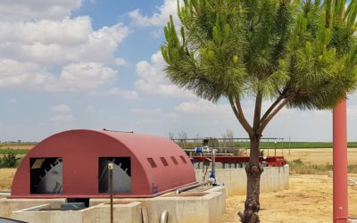 UNFAMED FABRICANTES AGUA ha finalizado la reparación del biodisco de la EDAR de Cabezamesada, en Toledo.