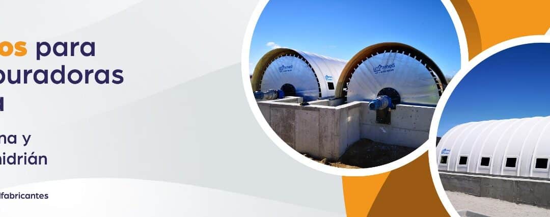 Unfamed ha completado la instalación de los biodiscos de las depuradoras de Muñana y Sanchidrián, en Ávila.