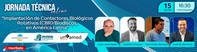 Jornada Técnica «Implantación de Contactores Biológicos Rotativos (CBR) / Biodiscos, en América Latina”